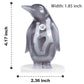 🐧Crystal Penguin Carved Ornament🐧