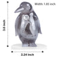 🐧Crystal Penguin Carved Ornament🐧