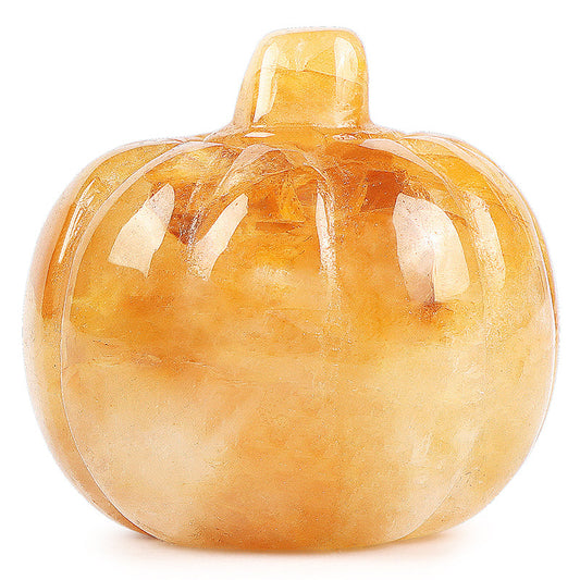 1.5" Crystal Pumpkin Figurine SmqartCrystal