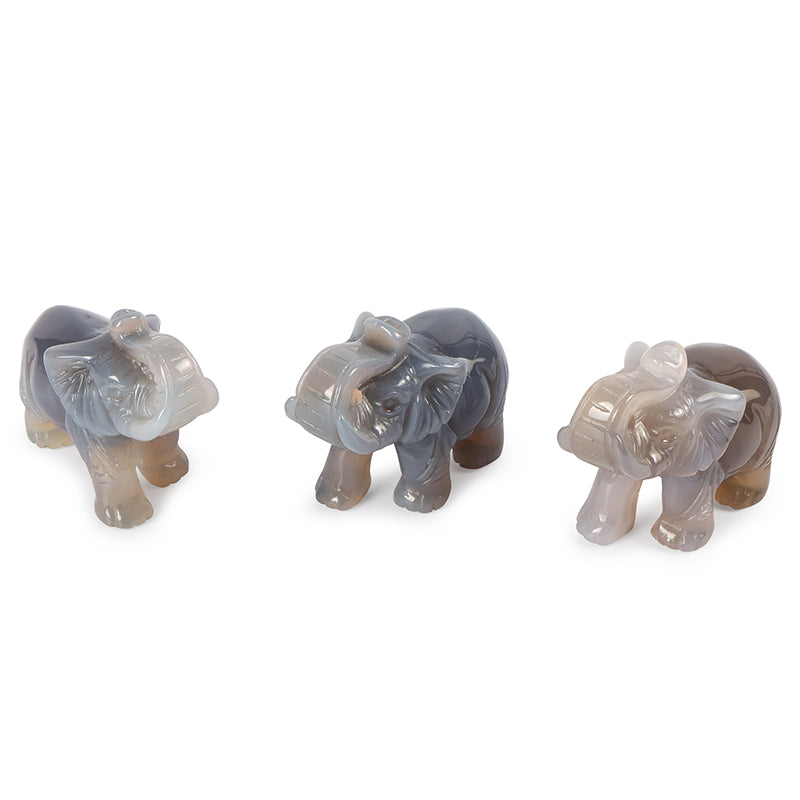 2" Crystal Elephant Statue SmqartCrystal