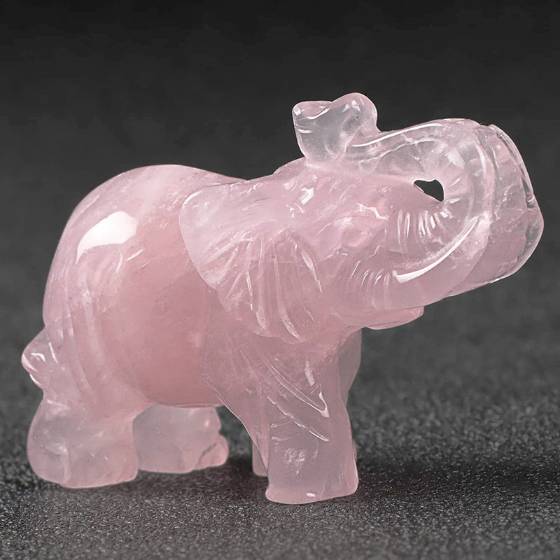 2" Crystal Elephant Statue SmqartCrystal